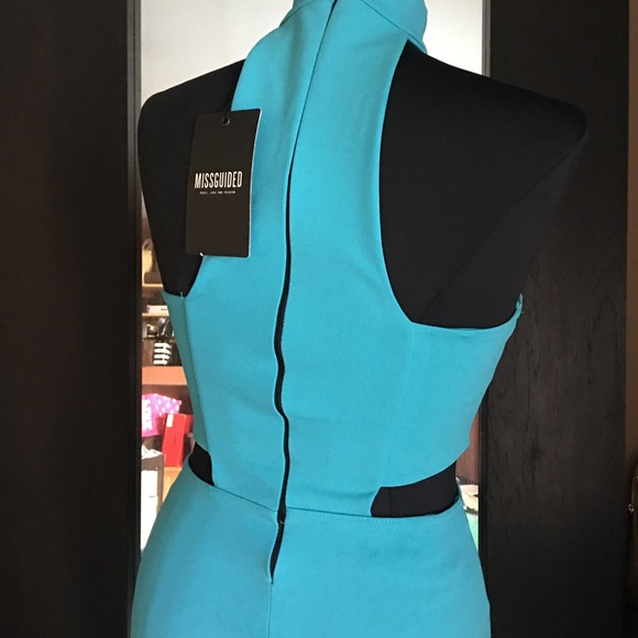 Misguided stretch dress sz 2 Nwt - Picture 3 of 4